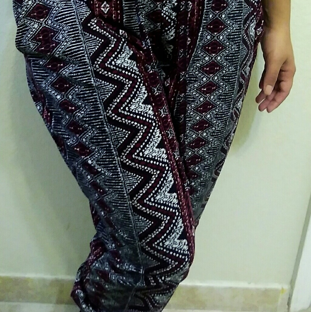 Tribal patterned pants